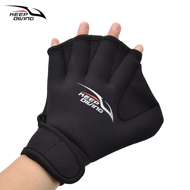 Aquatic Sports And Scuba - Aquatic Fitness Neoprene Swim Webbed Training
