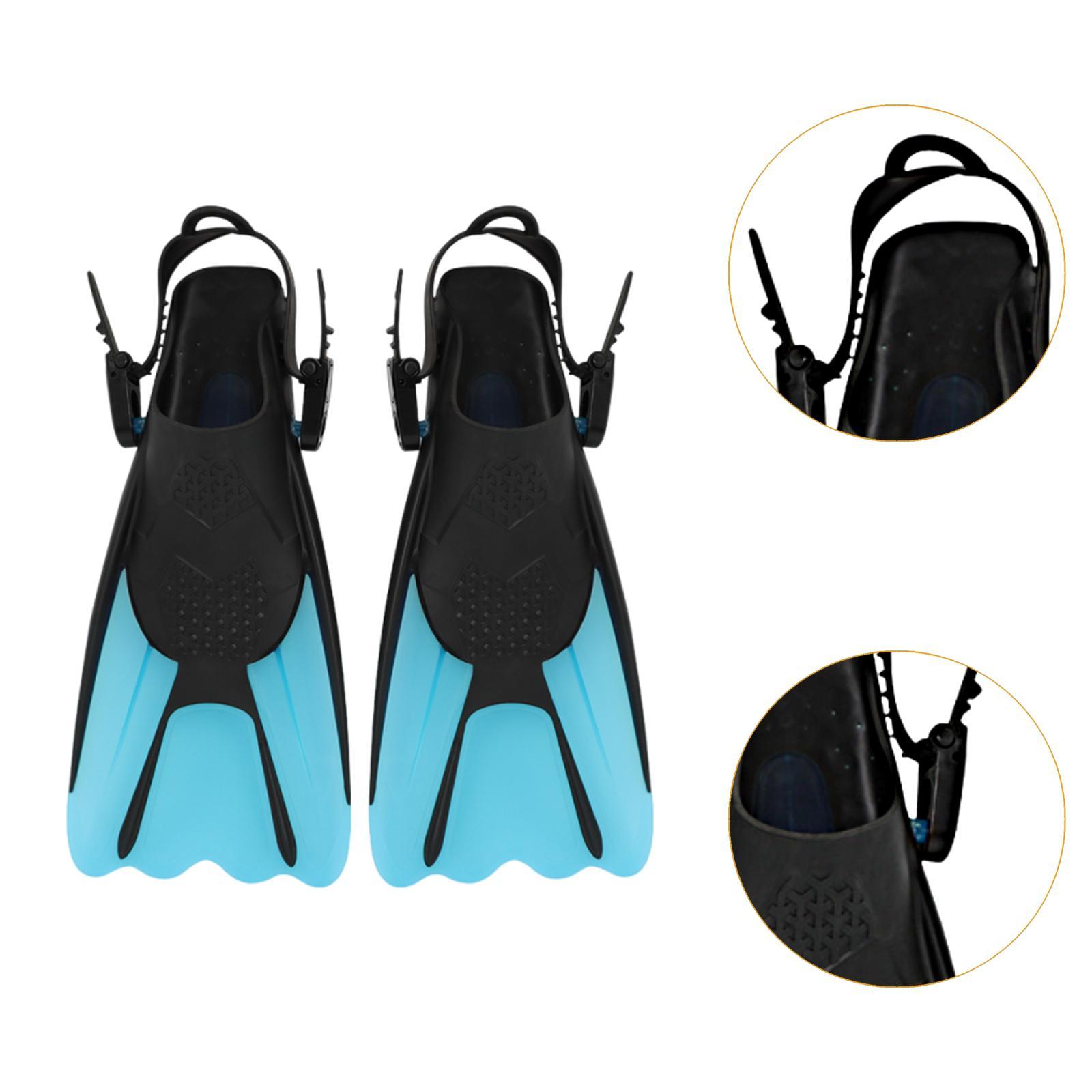 Open Heel Swim Fins Adjustable - Aquatic Sports And Scuba ulasan dan harga