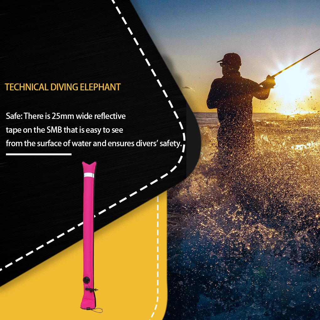 Scuba Diving Surface Marker Bu - Aquatic Sports ulasan dan harga
