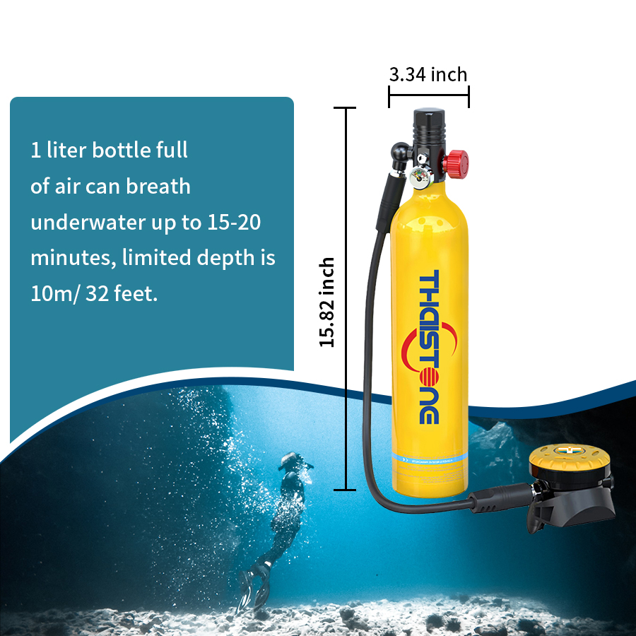 THAISTONE Colorful 1L Scuba Ox - Aquatic Sports ulasan dan harga
