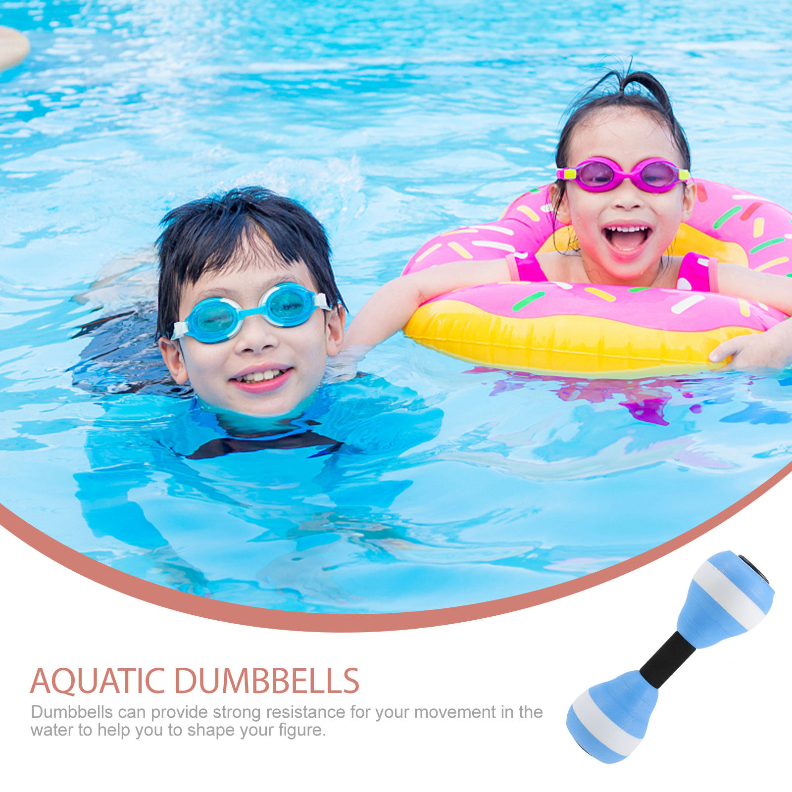 1Pair Aquatic Dumbbells Floati - Aquatic Sports ulasan dan harga