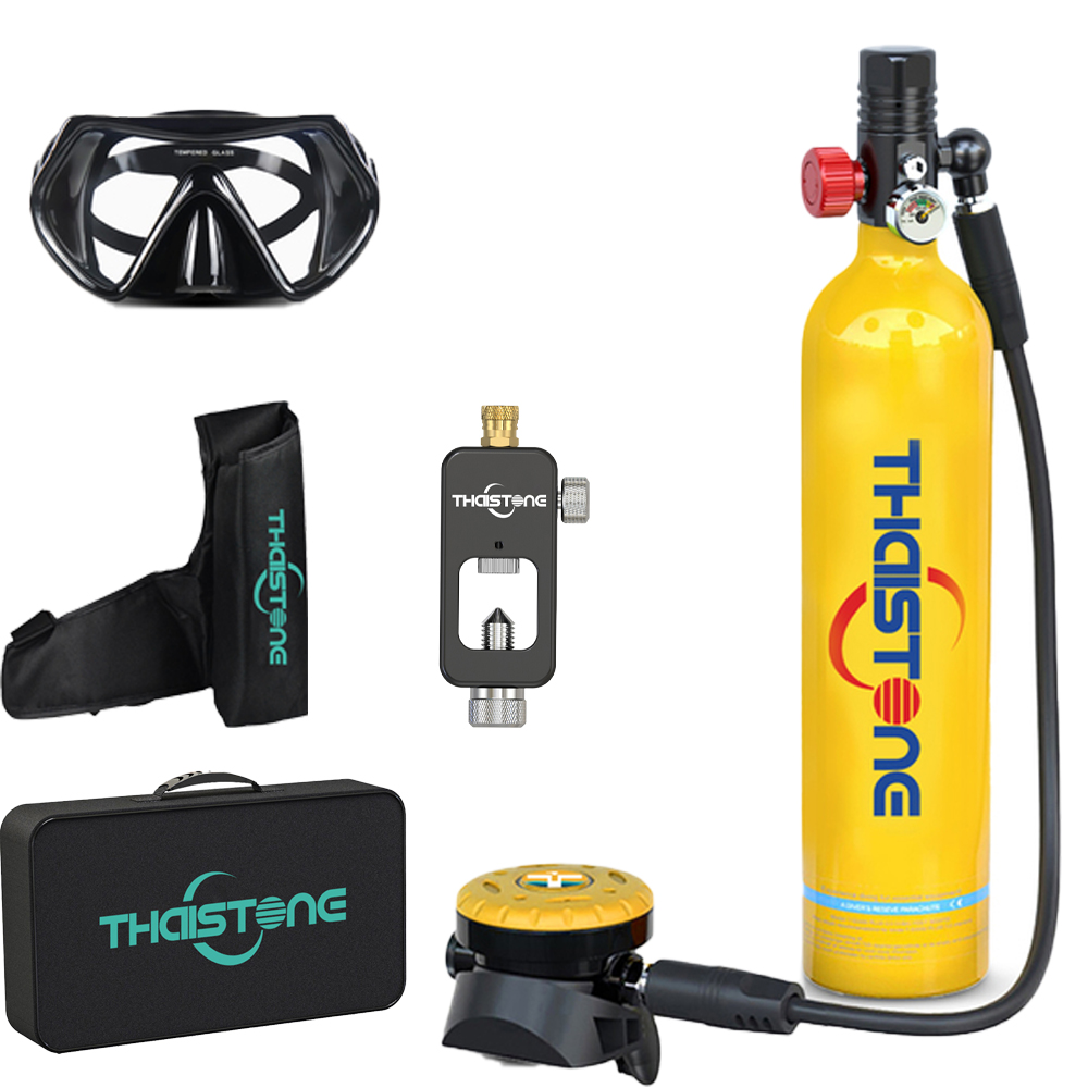 THAISTONE-1L Portable Scuba Di - Aquatic Sports ulasan dan harga