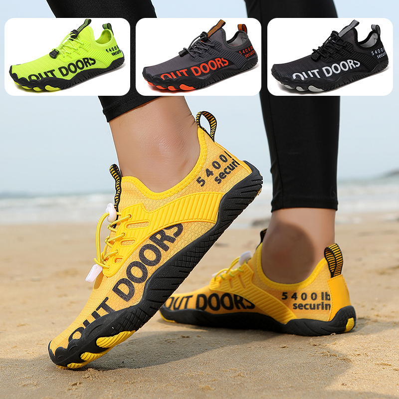 Men Water Shoes Beach Barefoot - Aquatic Sports ulasan dan harga